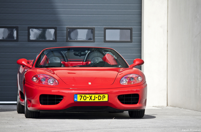 Fotoshoot: Ferrari 360 Spider