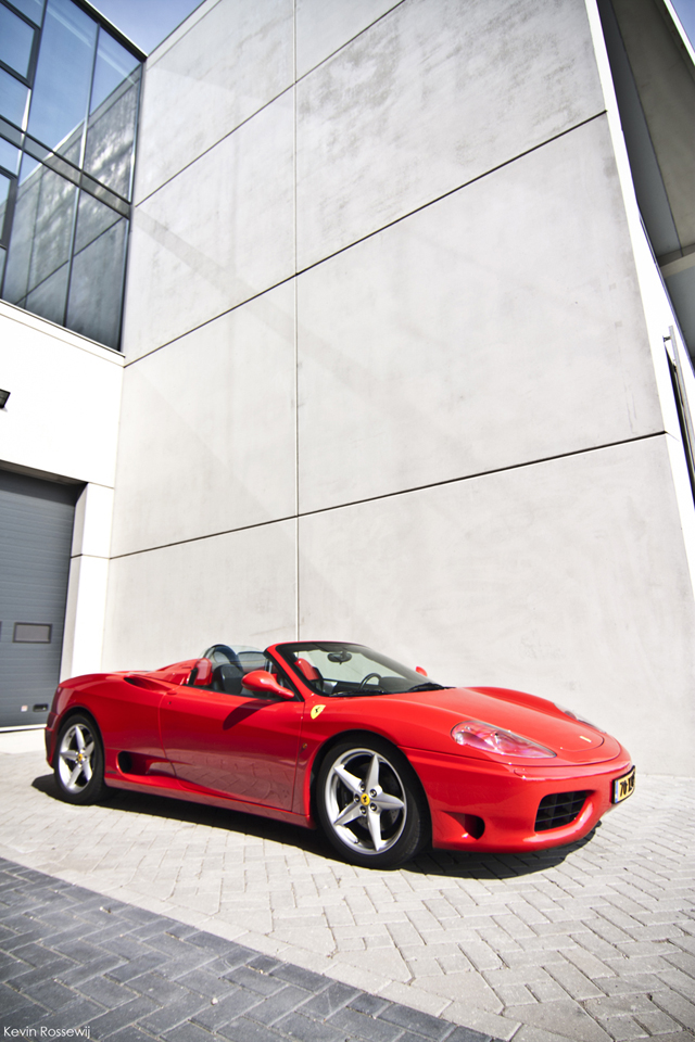Fotoshoot: Ferrari 360 Spider
