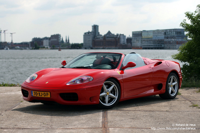 Fotoshoot: Ferrari 360 Spider