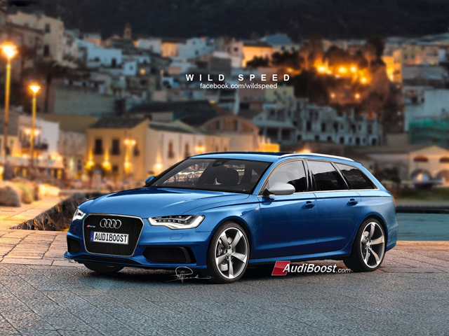 Audi RS6 Avant C7 renderings