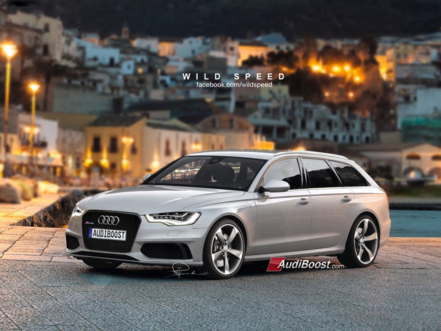 Audi RS6 Avant C7 renderings