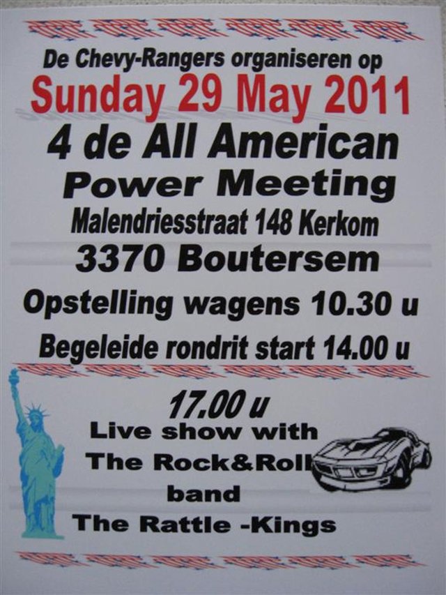 Event: American Power Meeting in Boutersem