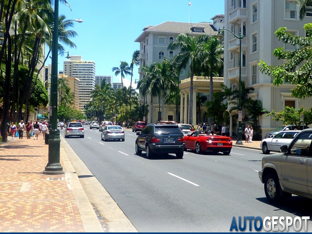 Gespot: Chevrolet Camaro SS Convertible