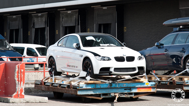 Speciale BMW M3 Carbon Edition duikt op bij Schiphol
