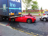Ferrari 458 Italia krijgt noodlottig ongeval