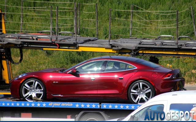 Primeur voor Belgïë: Fisker Karma