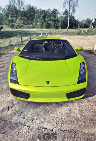 Fotoshoot: Lamborghini Gallardo Spyder