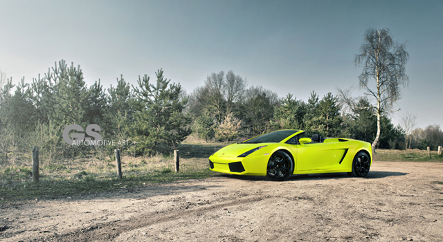 Fotoshoot: Lamborghini Gallardo Spyder