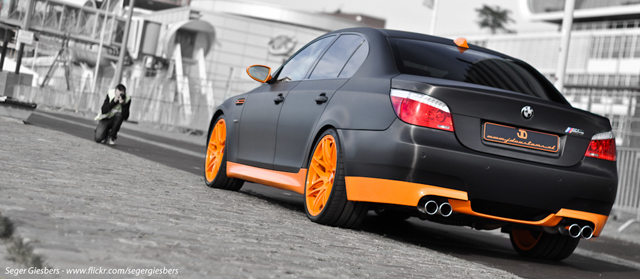 Fotoshoot: BMW M5 E60 "Super Sport"