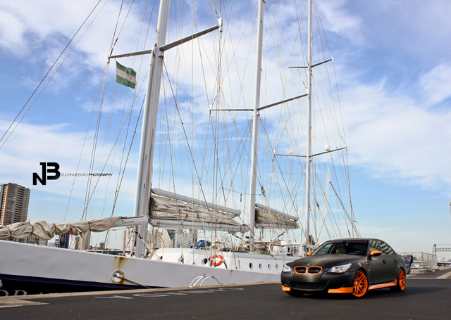 Fotoshoot: BMW M5 E60 "Super Sport"