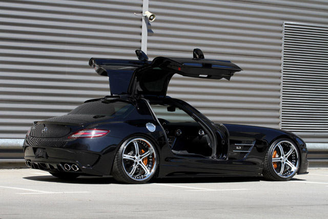 Tuning voor de Mercedes-Benz SLS AMG door MEC Design