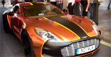 Aston Martin One-77 gearriveerd bij Gumball 3000