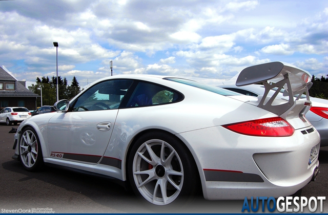 Primeur gespot: Porsche 997 GT3 RS 4.0