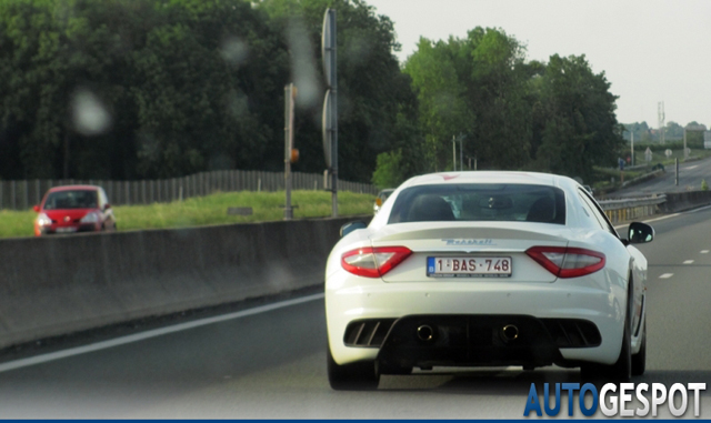 Topspot: Maserati GranTurismo MC Stradale op Belgisch kenteken