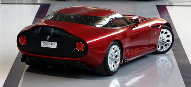 Details van de Zagato TZ3 Stradale