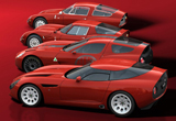 Details van de Zagato TZ3 Stradale