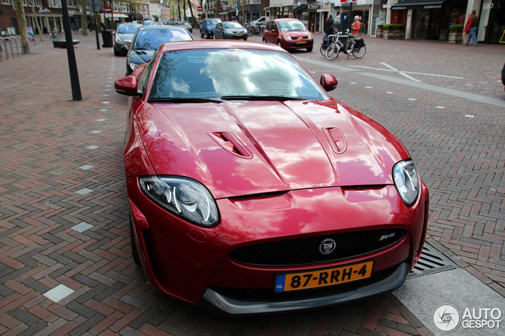 Spot van de dag: Jaguar XKR-S in Heemstede 