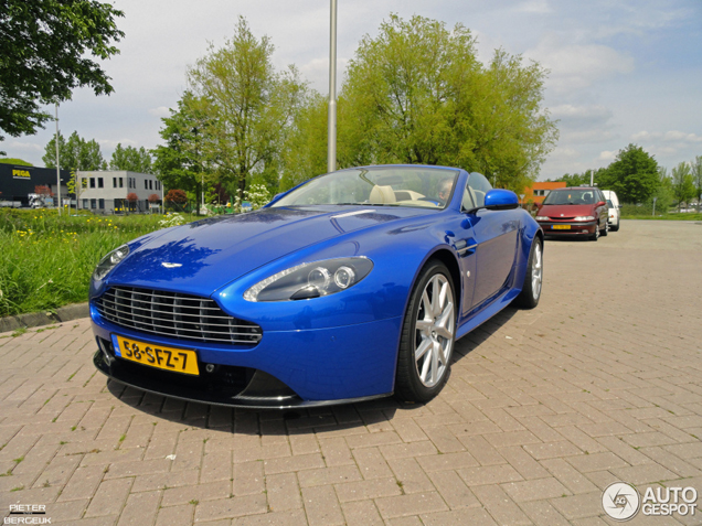 Spot van de dag: Aston Martin V8 Vantage S Roadster