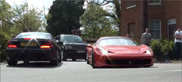 Movie: Ferrari 458 Challenge has fun on the public roads