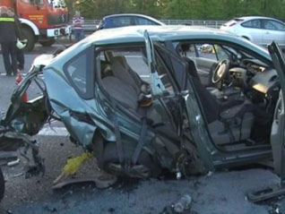 Alweer raak helaas: Twee doden bij crash met een Ferrari 612 Scaglietti