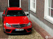 Amazing Mercedes-Benz C 63 AMG Coupé Black Series spotted in Amsterdam!