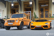 L’orange est à la mode ! Un combo orange à Monaco