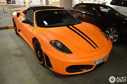 Now also in orange: Ferrari F430 Spider
