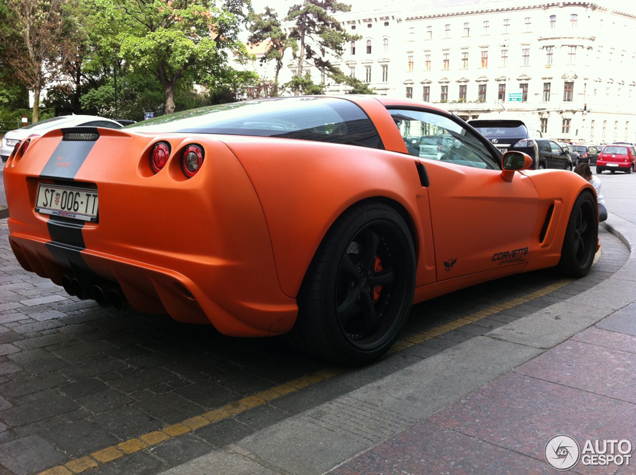 Special Corvette C6 Geiger spotted in Vienna!