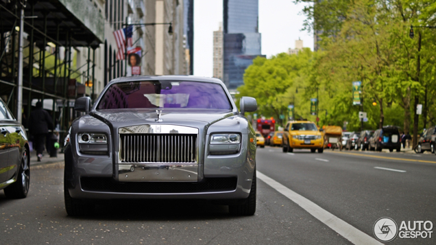 Une Rolls-Royce Ghost magnifiquement photographiée