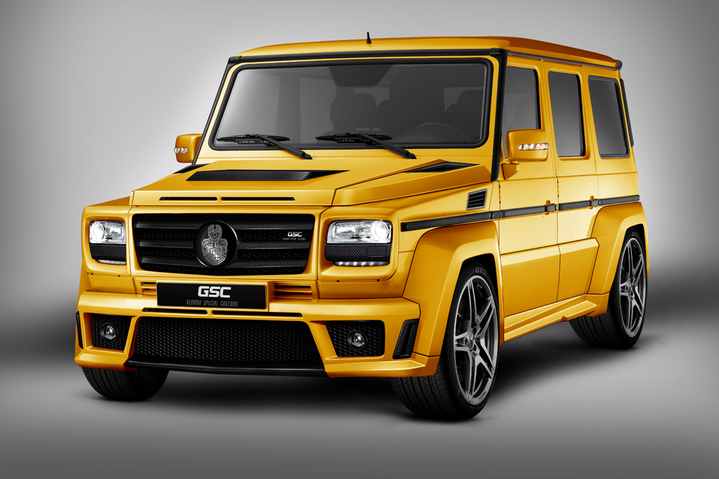 De GoldStorm GSC: een brute Mercedes-Benz G-Klasse