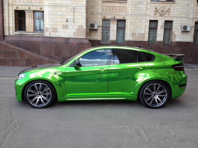 À spotter à Moscou : une Lumma CLR X 650 M vert chrome