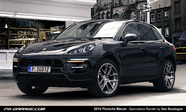 Rendering: Porsche Macan