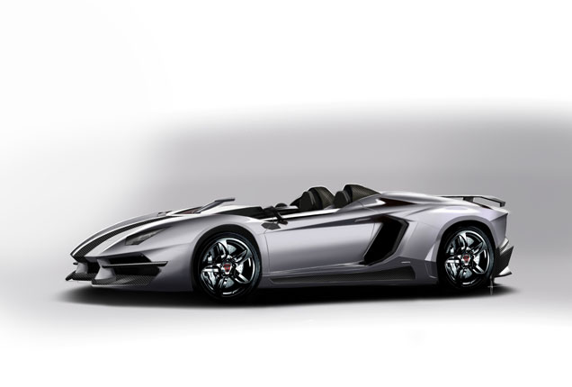 Hopeloze rendering: Prindiville Lamborghini Aventador J