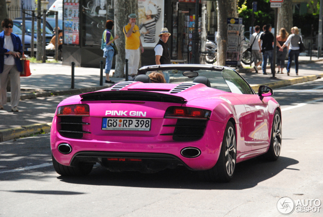 De Audi R8 V10 Spyder is een prima vrouwenauto!