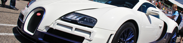 Les Sport Auto High Performance Days 2012 : de nouvelles couleurs pour une Veyron 16.4 Super Sport