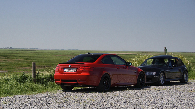 Fotoshoot: BMW Z3 M Coupé & BMW M3 E92 Coupé