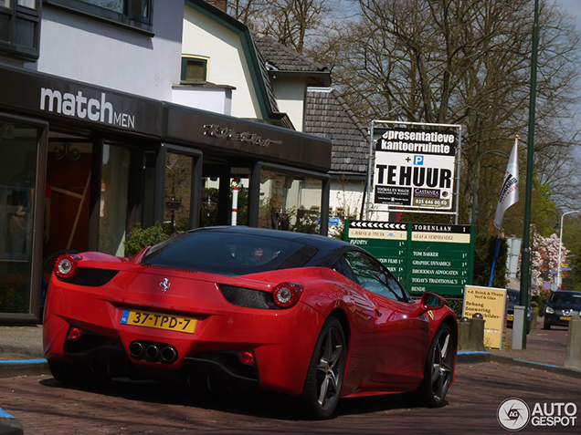 Spot van de dag: Ferrari 458 Italia 