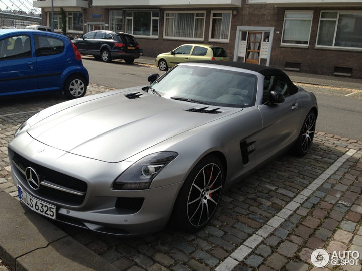 Spot van de dag: Mercedes-Benz SLS AMG GT Roadster