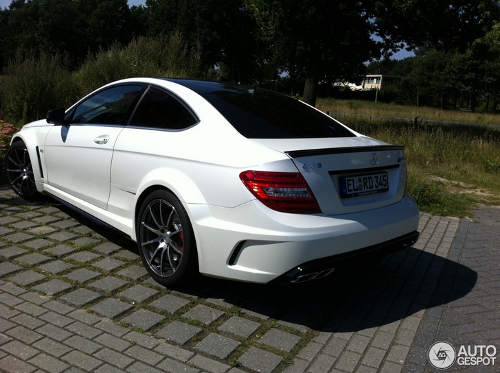 Spot van de dag: Mercedes-Benz C 63 AMG Coupé Black Series