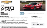 New Corvette Stingray produces 461 hp