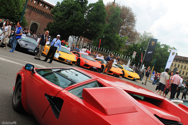 Event: 50-jarig bestaan Lamborghini wordt gevierd