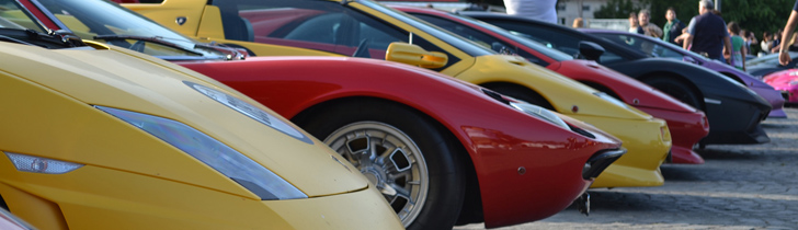 Événement : un rassemblement pour les 50 ans de Lamborghini