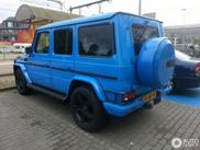 Una Mercedes-Benz G55 AMG in stile "Dubai" avvistata nei Paesi Bassi