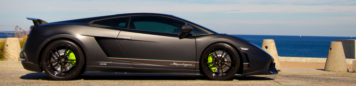 Lamborghini Gallardo w pięknym ujęciu