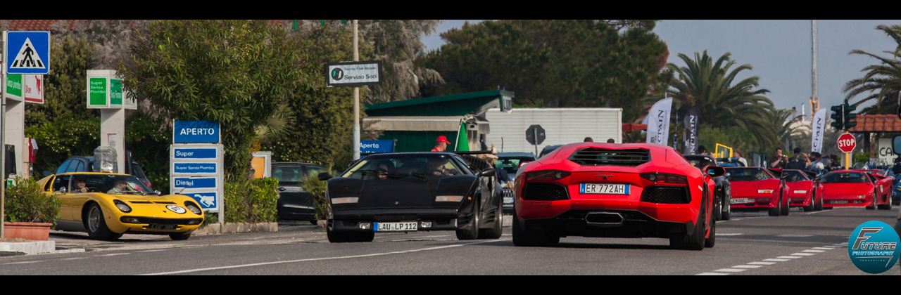 Nog meer foto's van de Lamborghini Grand Tour!