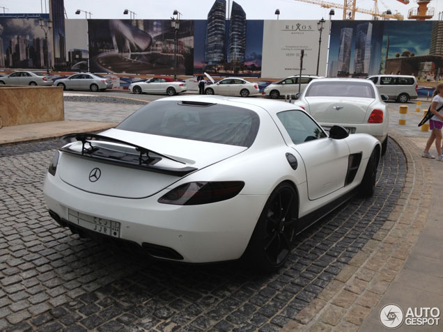 Nu gespot in een milde uitvoering: Mansory SLS AMG