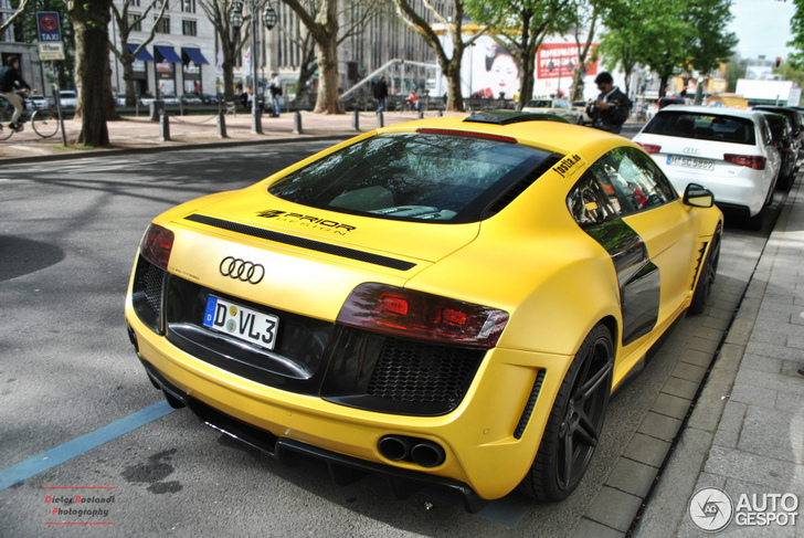 Is the perfect Audi R8 matte yellow?