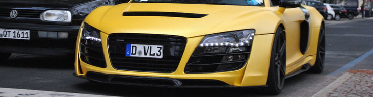 Audi R8 w żółtym macie- ideał?