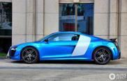 La première Audi R8 V10 China Edition est formidable en bleu
