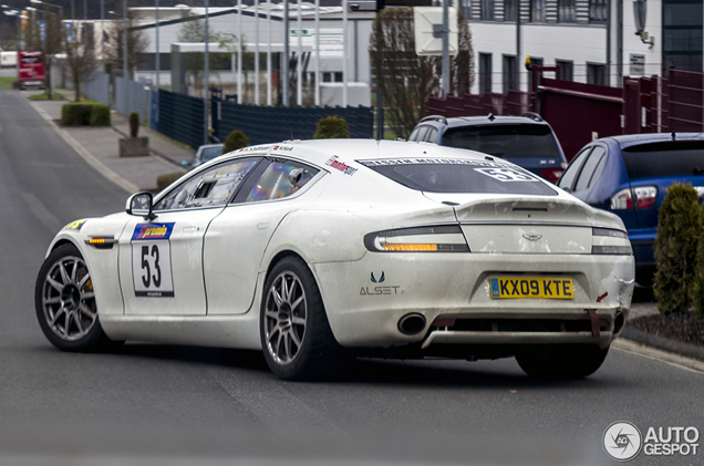 Aston Martin Hybrid Hydrogen Rapide S is een milieuvriendelijke spot! 